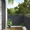 Écran de balcon Vidaxl 800x120 cm PVC Anthracite -Colored