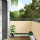 Écran de balcon Vidaxl 300x120 cm PVC Cream -Colored