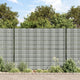 Écrans de jardin vidaxl 10 st 252.5x19 m en pierre de pierre gris