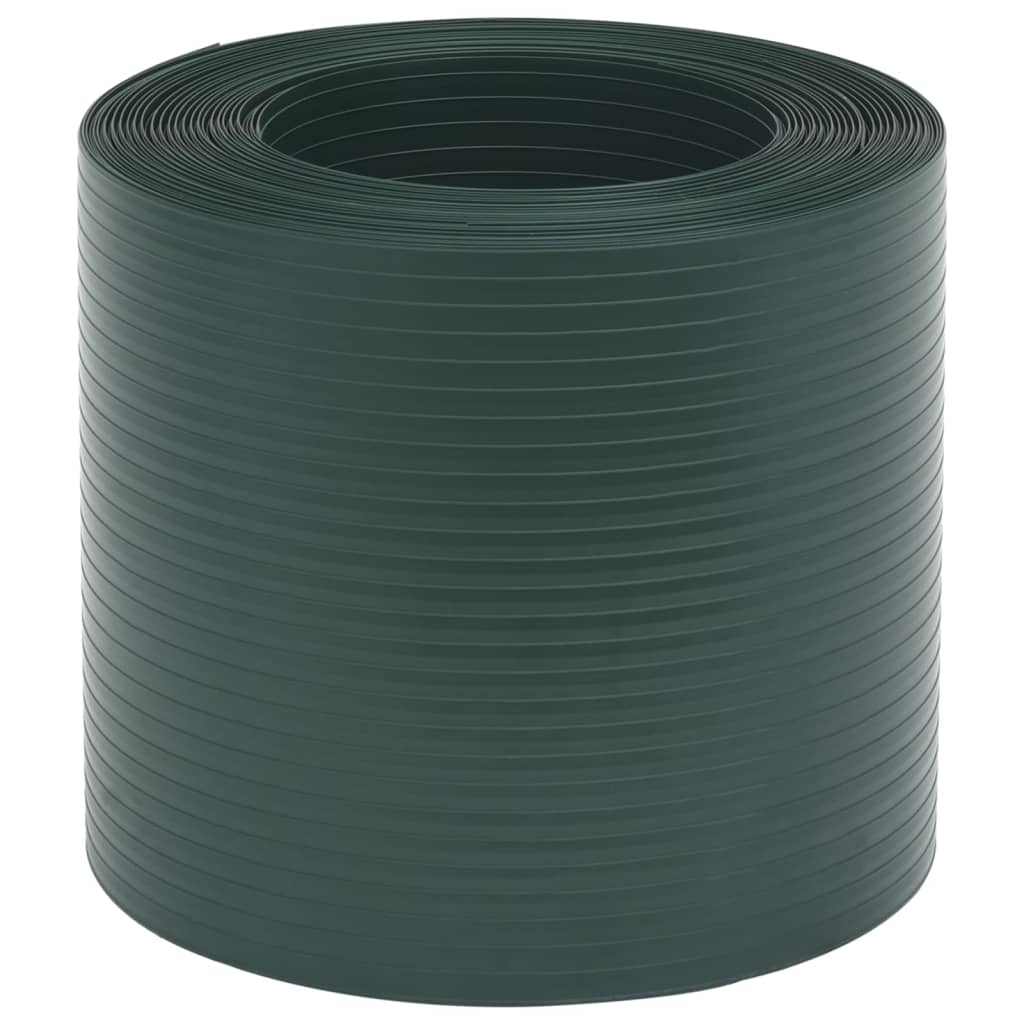 Écrans de jardin vidaxl 10 st 252.5x19 m PVC vert