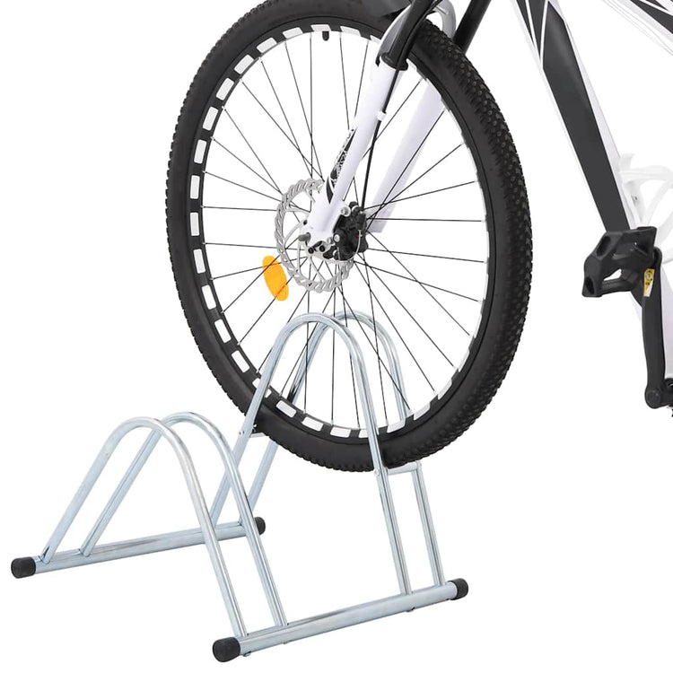 Bicycle Vidaxl pour 2 vélos en acier galvanisé détaché