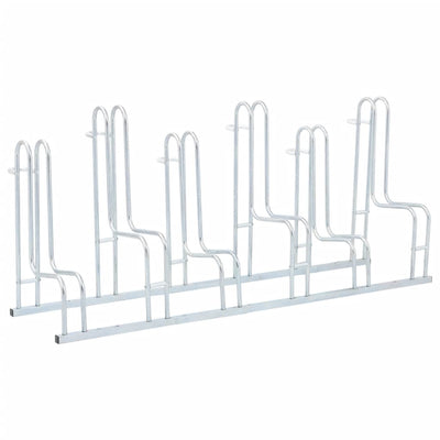 Vidaxl Bicycle Stand pour 6 vélos en acier galvanisé détaché
