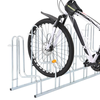 Vidaxl Bicycle Stand pour 6 vélos en acier galvanisé détaché