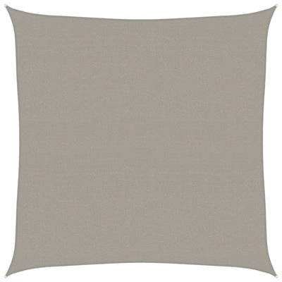Vidaxl Zonnezeil 160 g m² carré 4,5x4,5 m gris clair HDPE