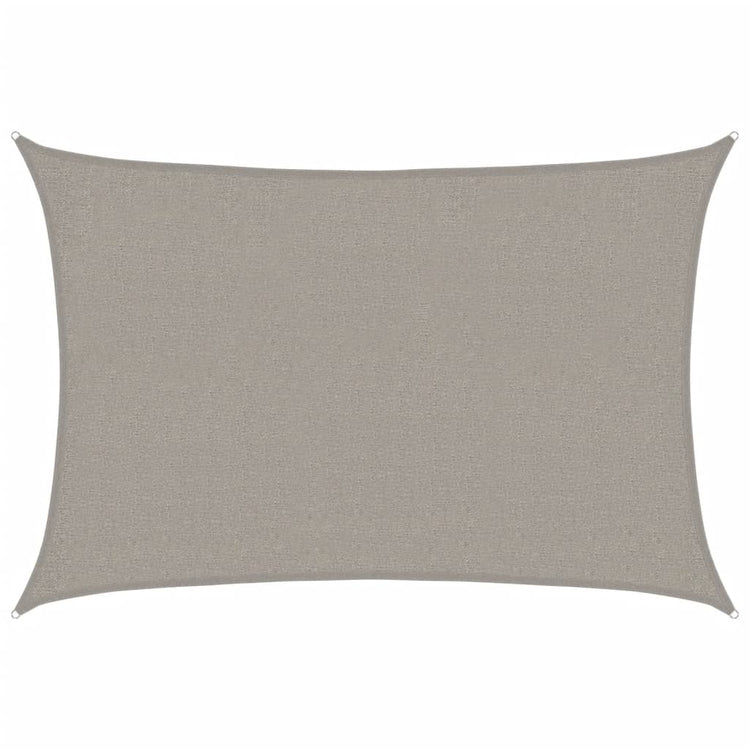 Vidaxl Zonnezeil 160 g m² rectangulaire 2x3 m gris clair HDPE