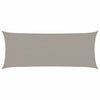 Vidaxl Zonnezeil 160 g m² rectangulaire 2x4,5 m gris clair HDPE