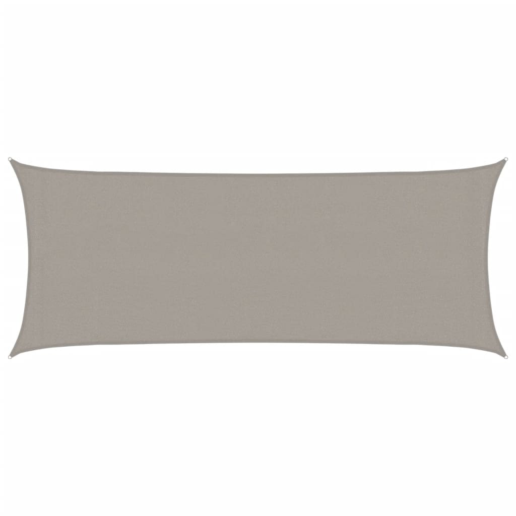 Vidaxl Zonnezeil 160 g m² rectangulaire 2x4,5 m gris clair HDPE