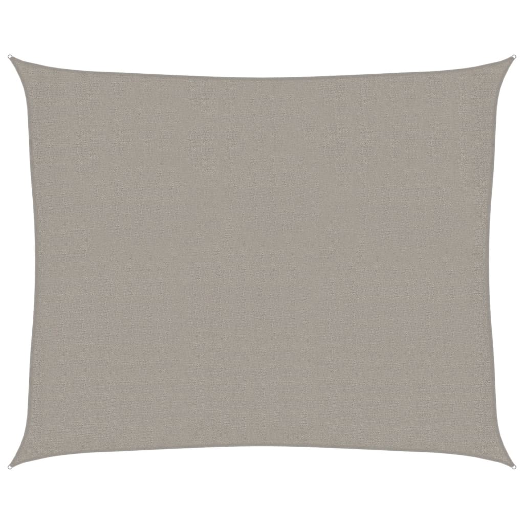 Vidaxl Zonnezeil 160 g m² rectangulaire 2,5x3 m gris clair HDPE