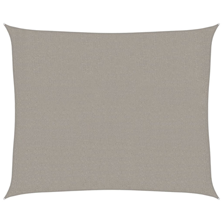 Vidaxl Zonnezeil 160 g m² rectangulaire 2,5x3 m gris clair HDPE