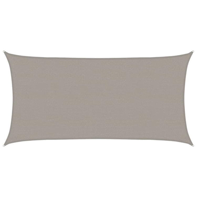 Vidaxl Zonnezeil 160 g m² rectangulaire 2,5x4,5 m gris clair HDPE