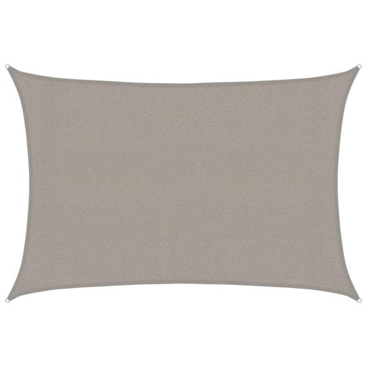 Vidaxl Zonnezeil 160 g m² rectangulaire 3x4,5 m gris clair HDPE