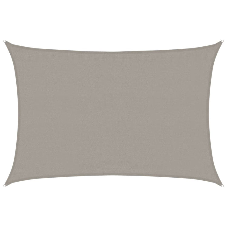 Vidaxl Zonnezeil 160 g m² rectangulaire 3,5x4,5 m gris clair HDPE
