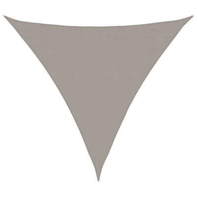 Vidaxx voile d'ombrage 160 g m² triangulaire 3x3x3 m HDPE gris clair