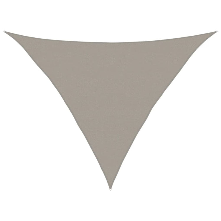 Vidaxx voile d'ombrage 160 g m² triangulaire 5x5x6 m HDPE gris clair