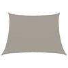 VidaXL voile d'ombrage trapèze 160 g m² 4 5x3 m HDPE gris clair