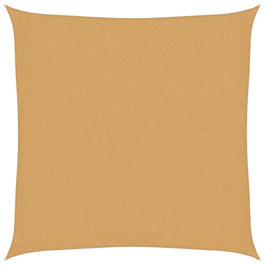 Vidaxl Zonnezeil 160 g m² carré 2x2 m de sable HDPE -Colored