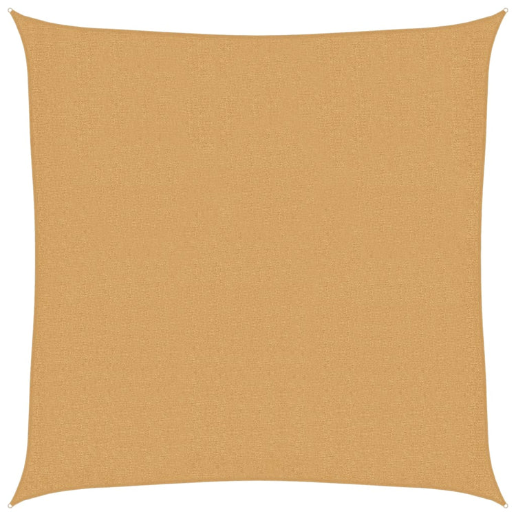 Vidaxl Zonnezeil 160 g m² carré 3x3 m de sable HDPE -Colored