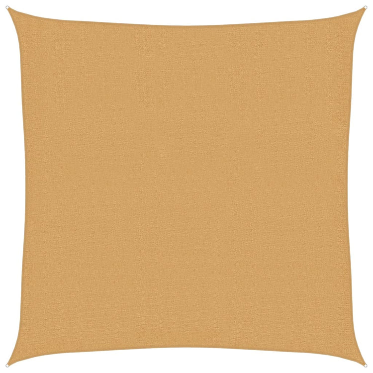 Vidaxl Zonnezeil 160 g m² carré 3,6x3,6 m de sable HDPE -Colored