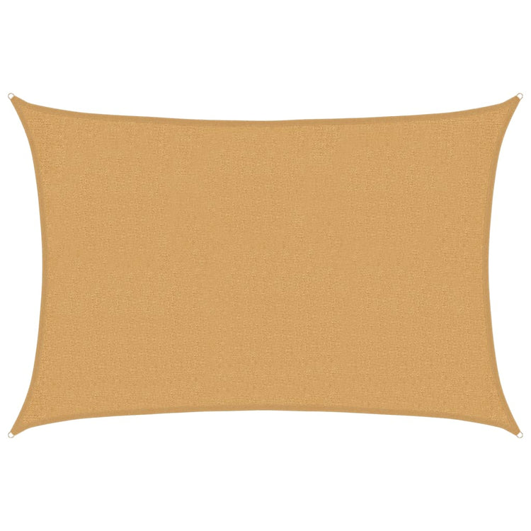 Vidaxl zonnezil 160 g m² rectangulaire 2x3 m de sable HDPE -Colored