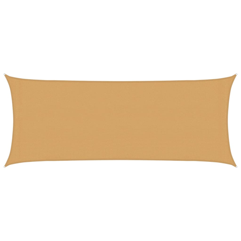 Vidaxl zonnezil 160 g m² rectangulaire 2x4,5 m de sable HDPE -Colored