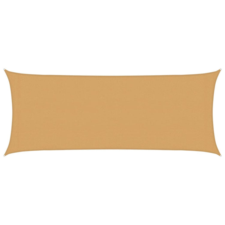 Vidaxl zonnezil 160 g m² rectangulaire 2x4,5 m de sable HDPE -Colored