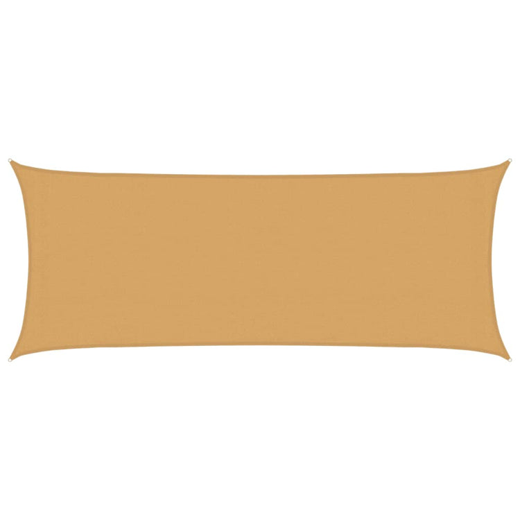 Vidaxl zonnezil 160 g m² rectangulaire 2x5 m de sable HDPE -Colored
