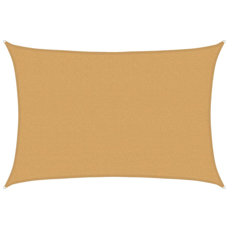 Vidaxl zonnezil 160 g m² rectangulaire 2,5x4 m de sable HDPE -Colored