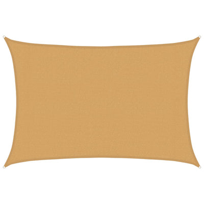 Vidaxl Zonnezeil 160 g m² rectangulaire 3x4,5 m de sable HDPE -Colored