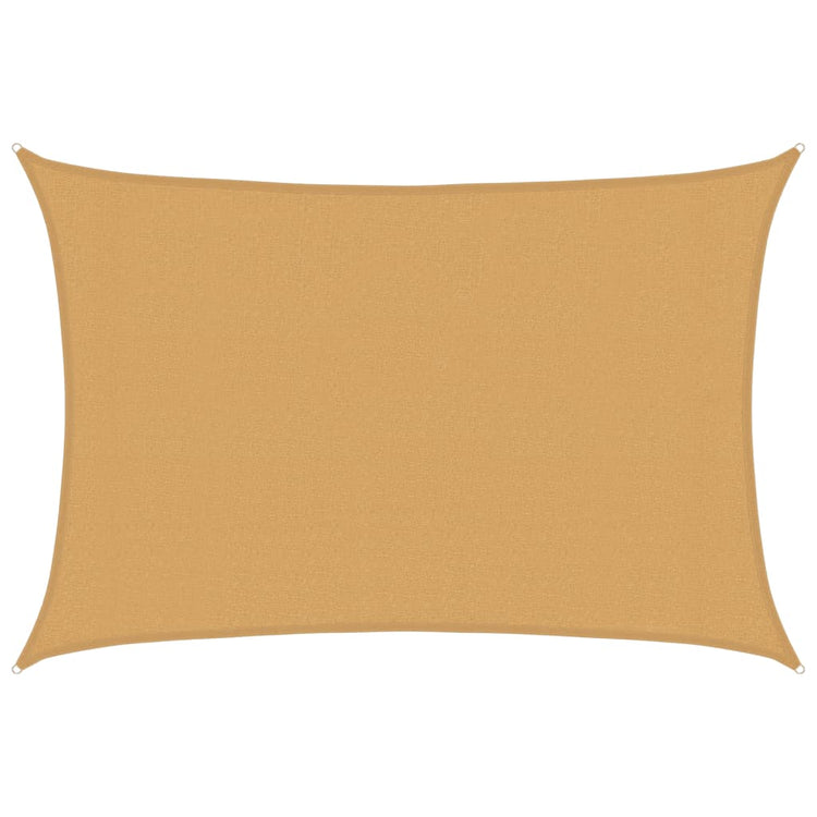 Vidaxl Zonnezeil 160 g m² rectangulaire 3x4,5 m de sable HDPE -Colored