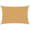 Vidaxl voile d'ombrage 160 g m² rectangulaire 4x6 m HDPE couleur sable