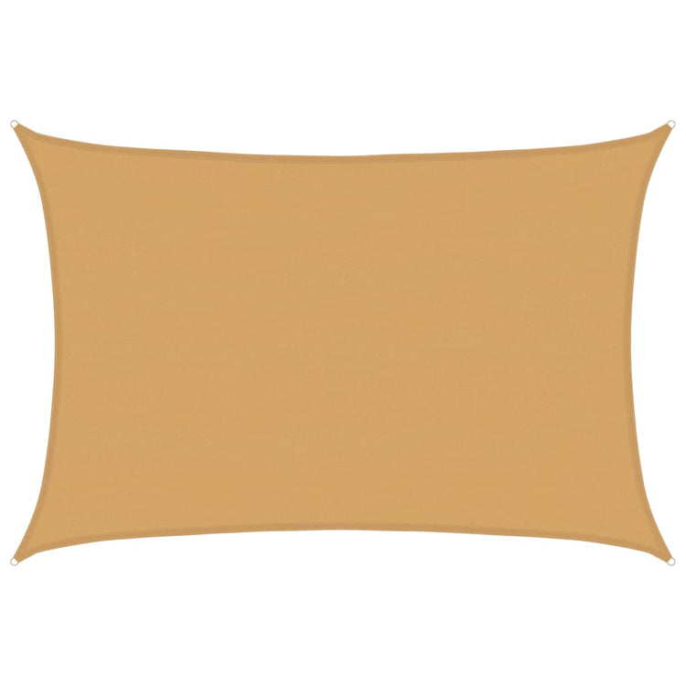 Vidaxl zonnezil 160 g m² rectangulaire rectangulaire 5x7 m de sable HDPE -Colored
