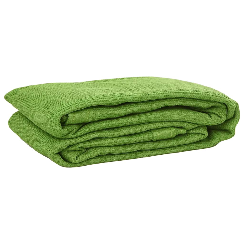 Tapis de tente Vidaxl 250x200 cm en vert HDPE vert