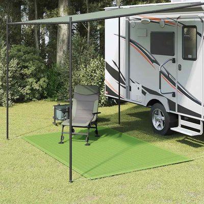 VidaXL tapis de tente 250x300 cm HDPE vert clair