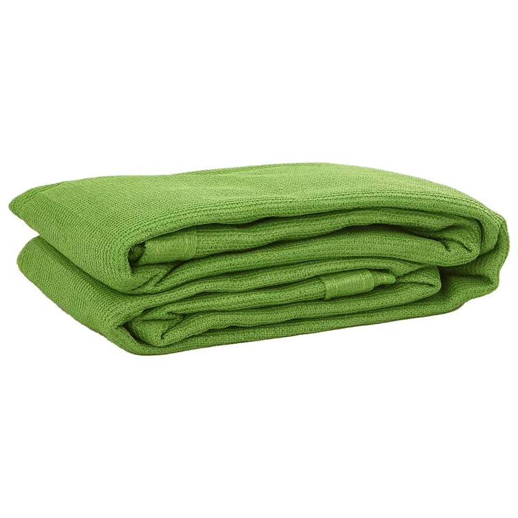 Tapis de tente Vidaxl 250x550 cm en vert HDPE vert