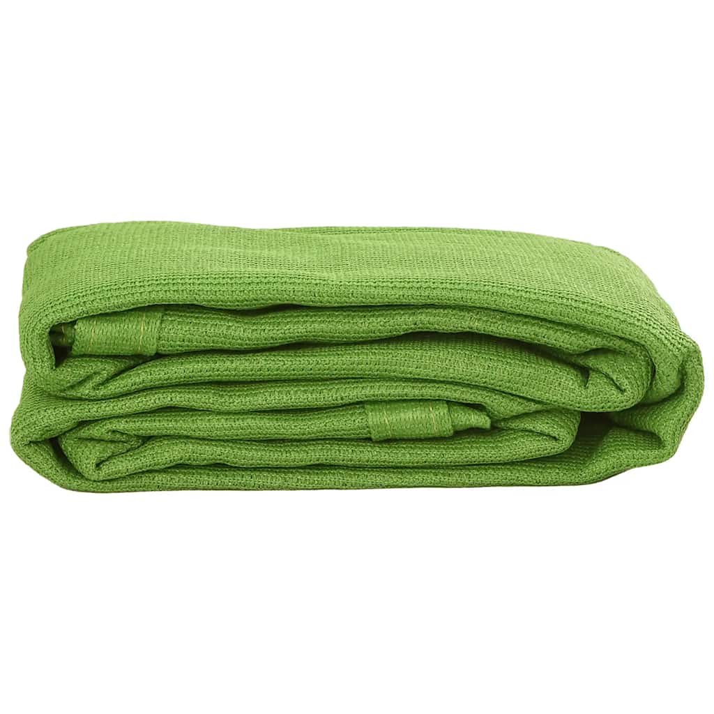VidaXL tapis de tente 300x500 cm HDPE vert clair