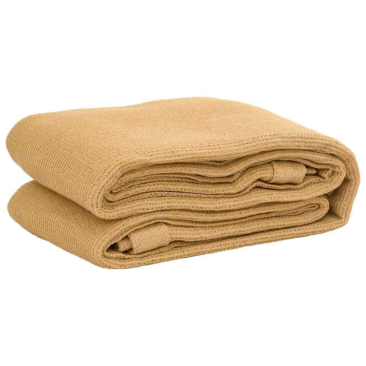 Tapis de tente Vidaxl 250x200 cm Sable HDPE -Colored