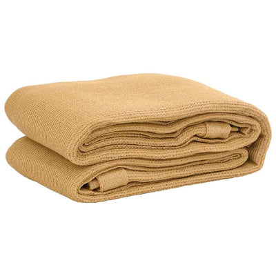 Tapis de tente VidaXL 250x300 cm HDPE couleur sable