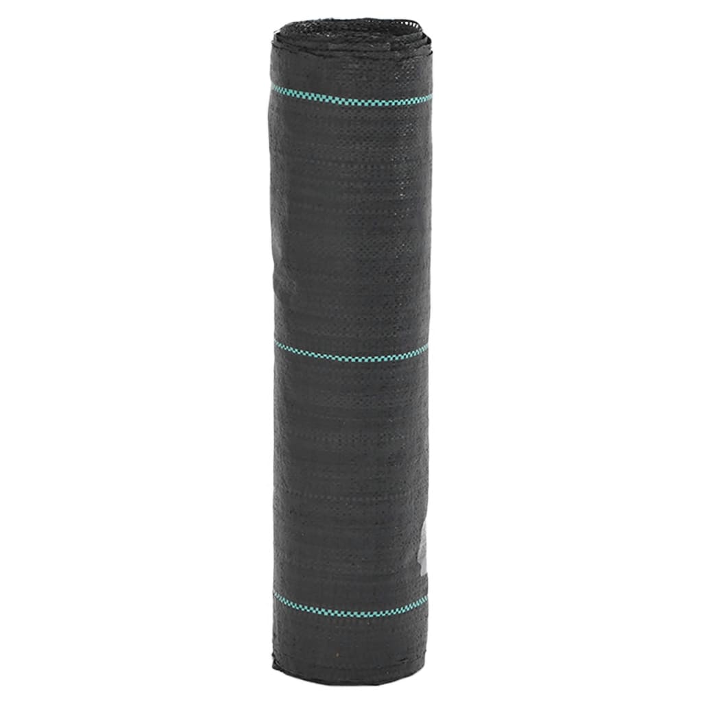 Vidaxl Carrot tissu 0,5x50 m polypropène noir