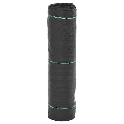 Vidaxl Carrot tissu 0,5x150 m polypropène noir