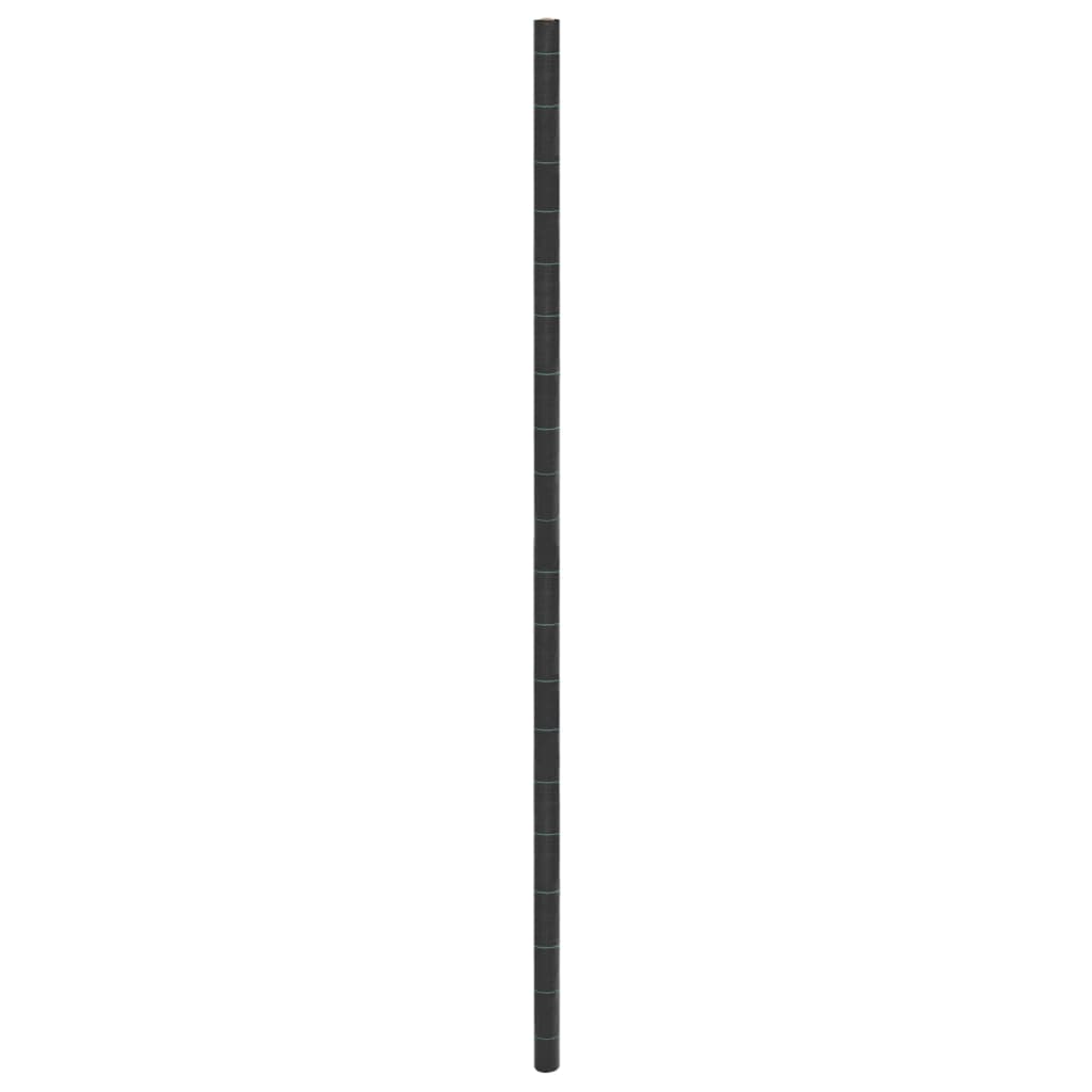 Vidaxl Carrot tissu 4x100 m polypropène noir