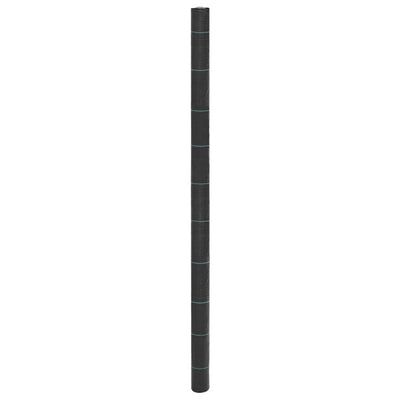 Vidaxl Carrot tissu 2x10 m polypropène noir