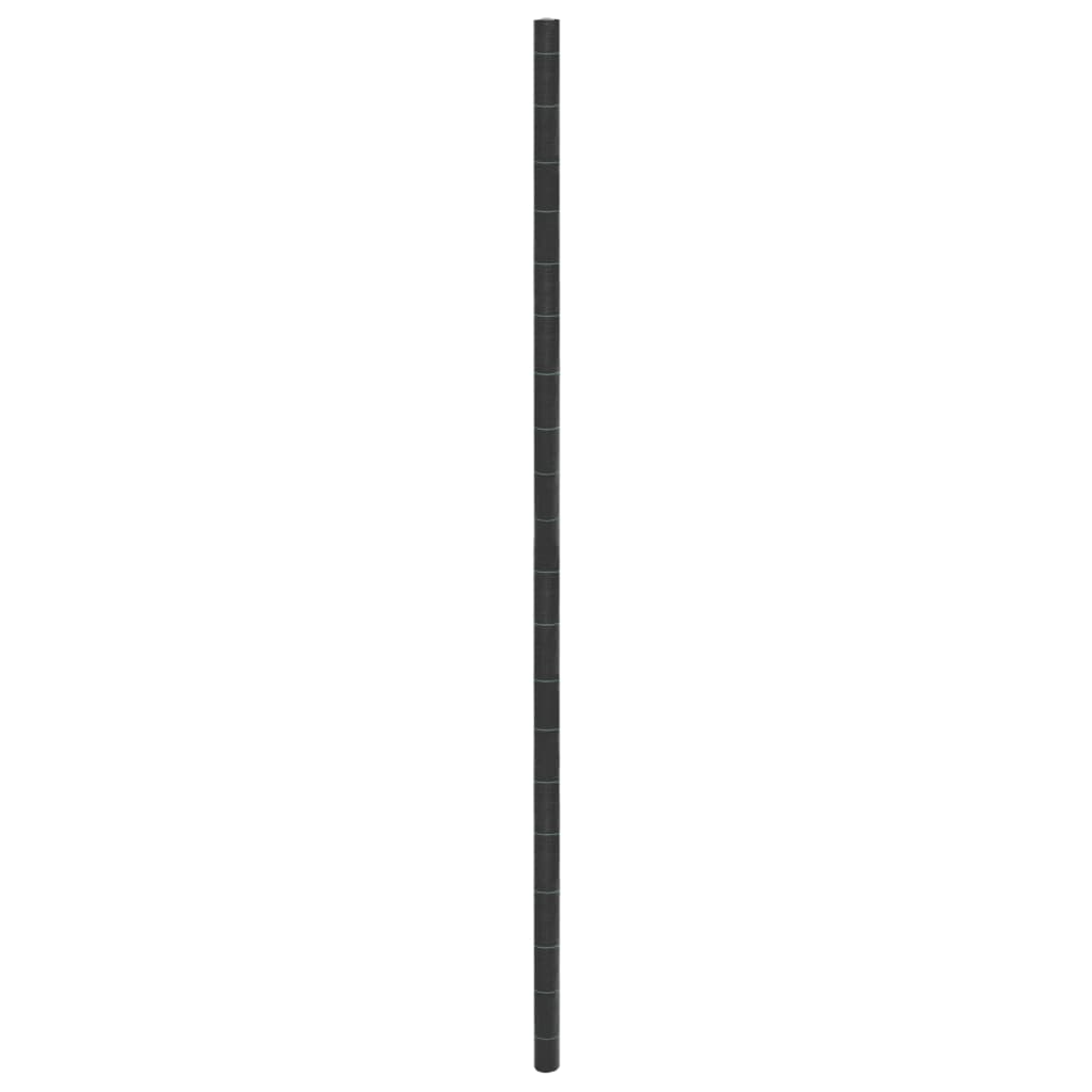 Vidaxl Carrot tissu 4x50 m polypropène noir