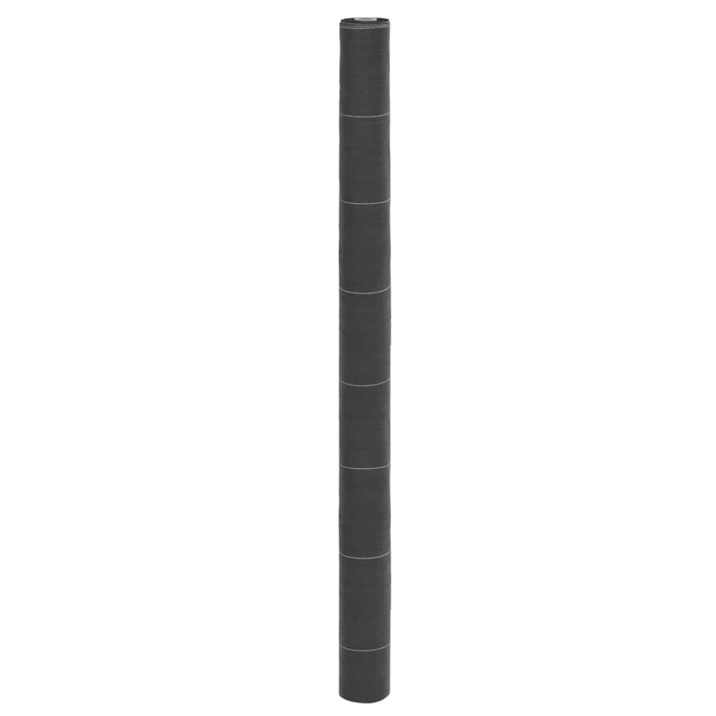 Vidaxl Carrot tissu 1,5x50 m polypropène noir
