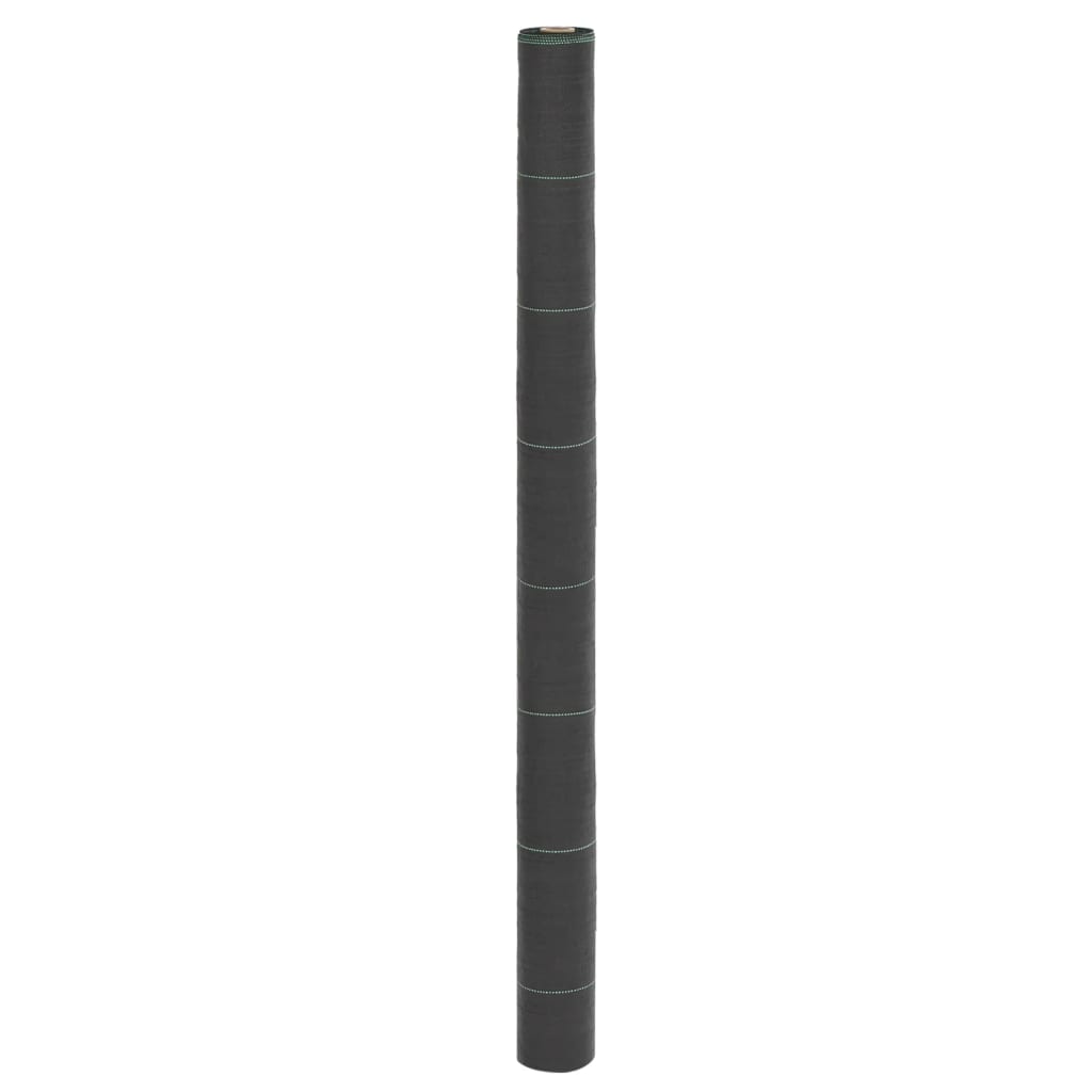 Vidaxl Carrot tissu 1,5x100 m polypropène noir