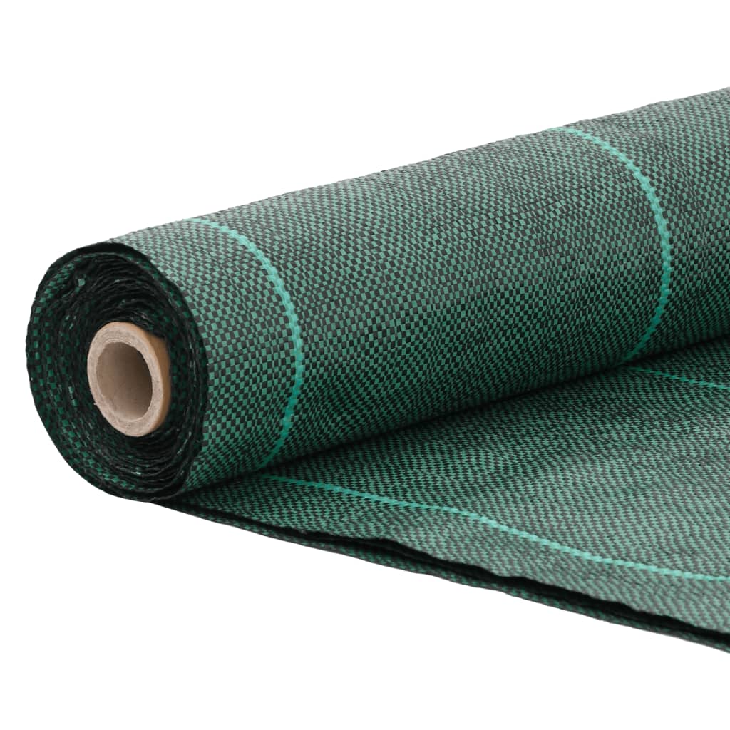 Vidaxl Carrot tissu 1x10 m en polypropène vert