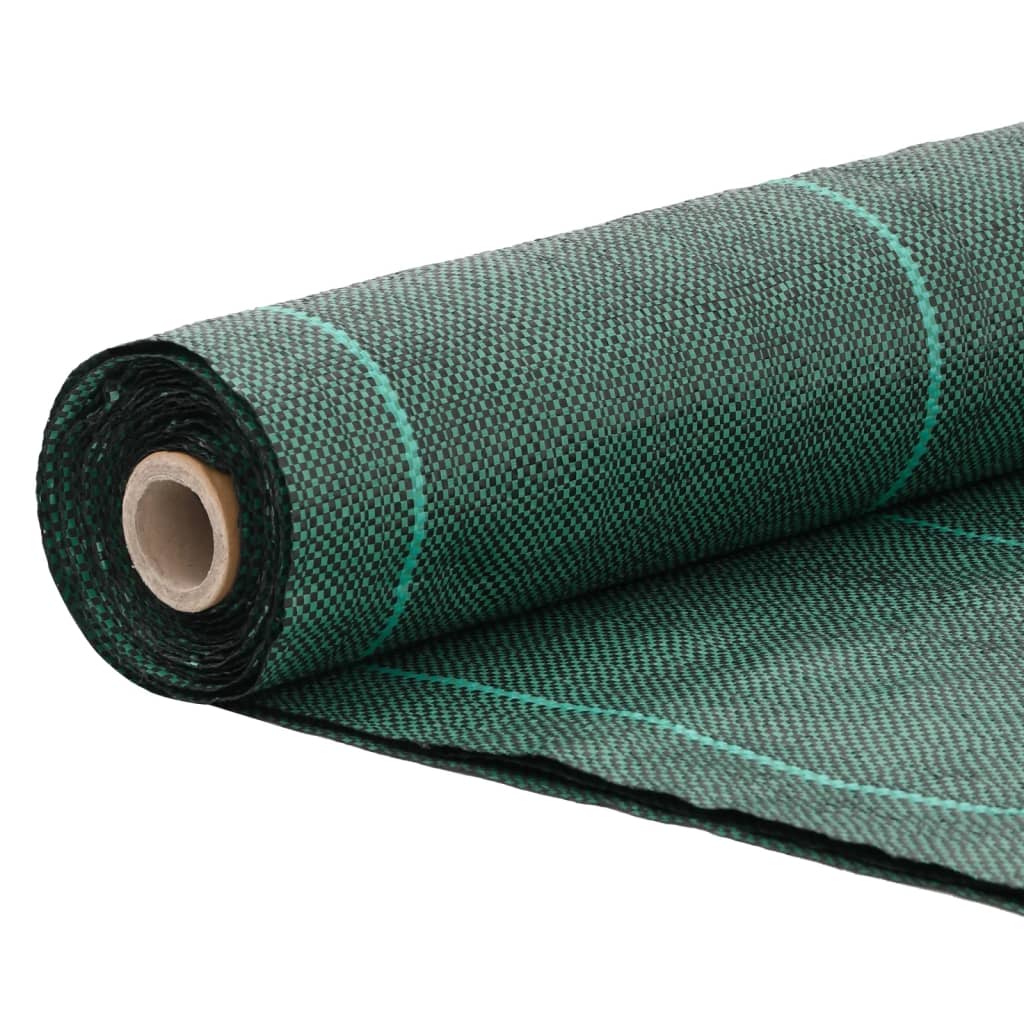 Vidaxl Carrot tissu 1x50 m en polypropène vert