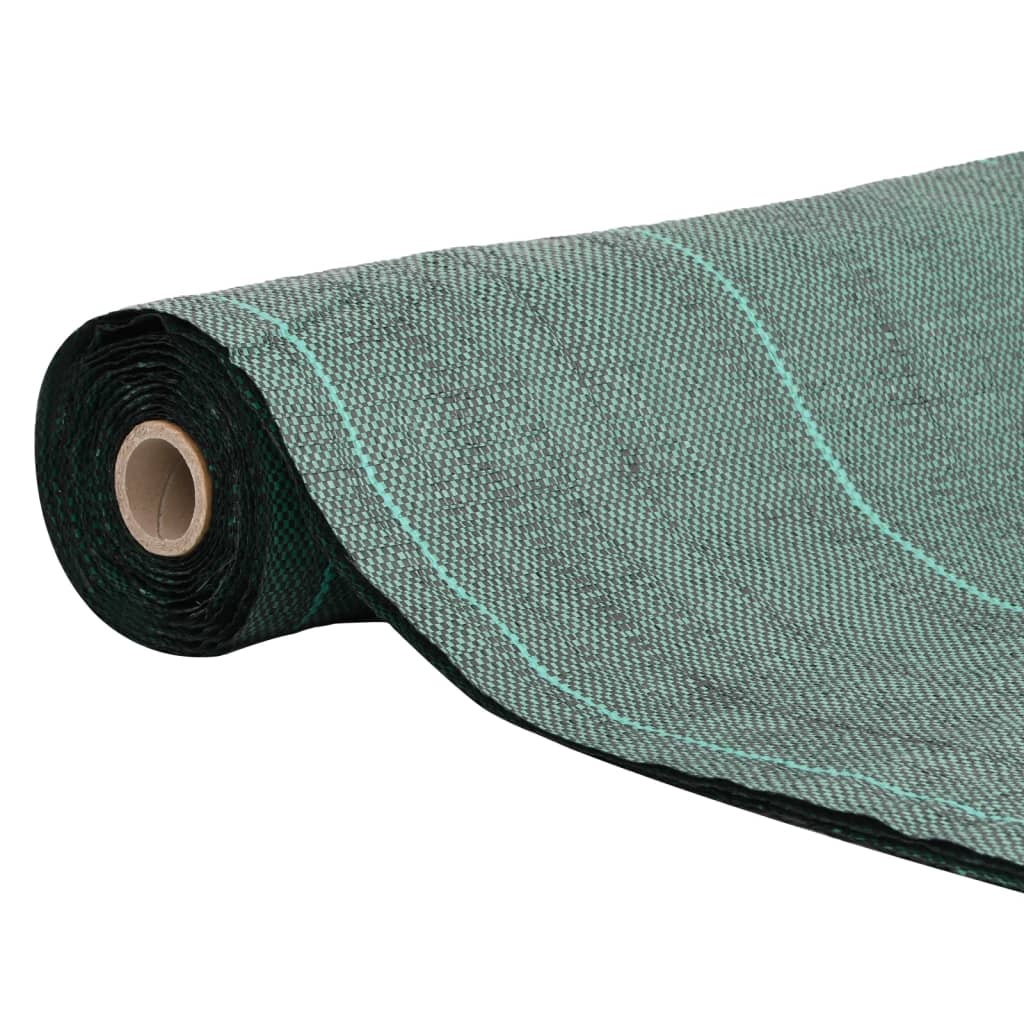 Vidaxl Carrot tissu 1x100 m Green en polypropène