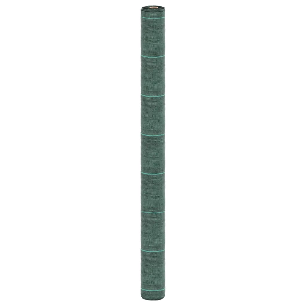 Vidaxl Carrot tissu 1,5x10 m Green en polypropène