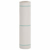 Vidaxl Carot Tissu 0,5x150 m en polypropène blanc