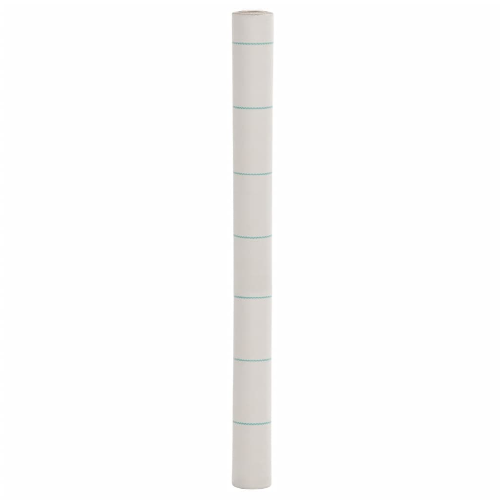Vidaxl Carrot tissu 1,5x50 m en polypropène blanc